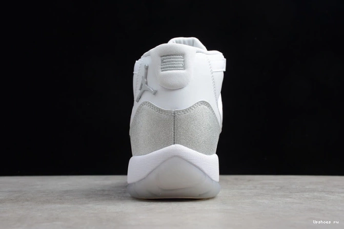 Metallic Air Grey SilverVast 11 WMNS Jordan White AR0715-100 0725